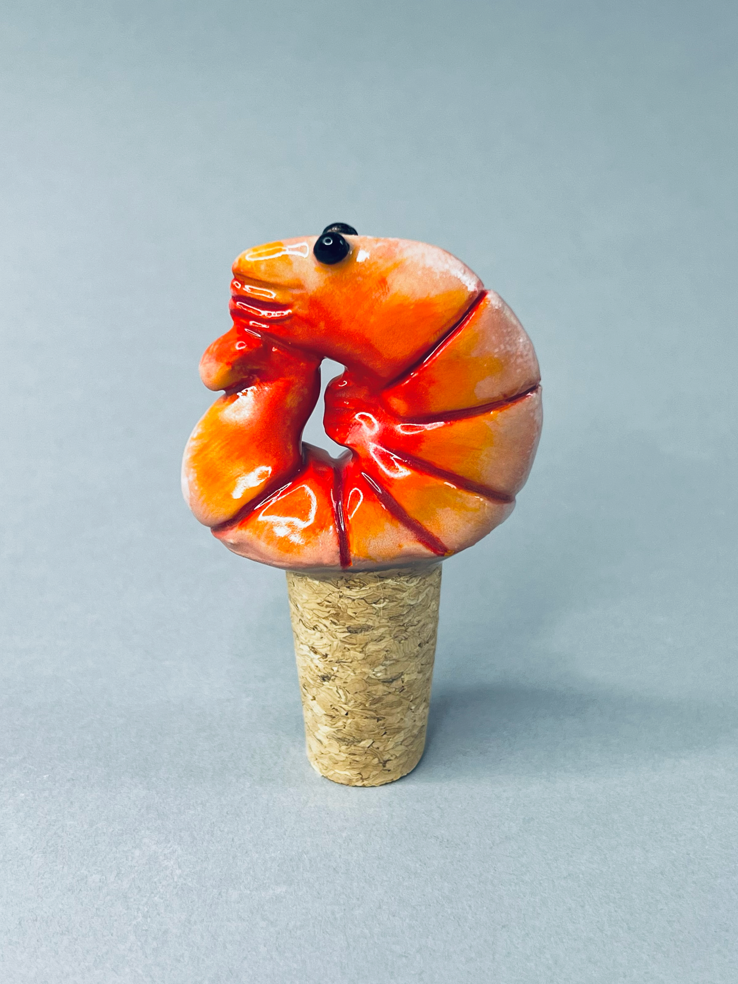 Prawn Bottle Stopper