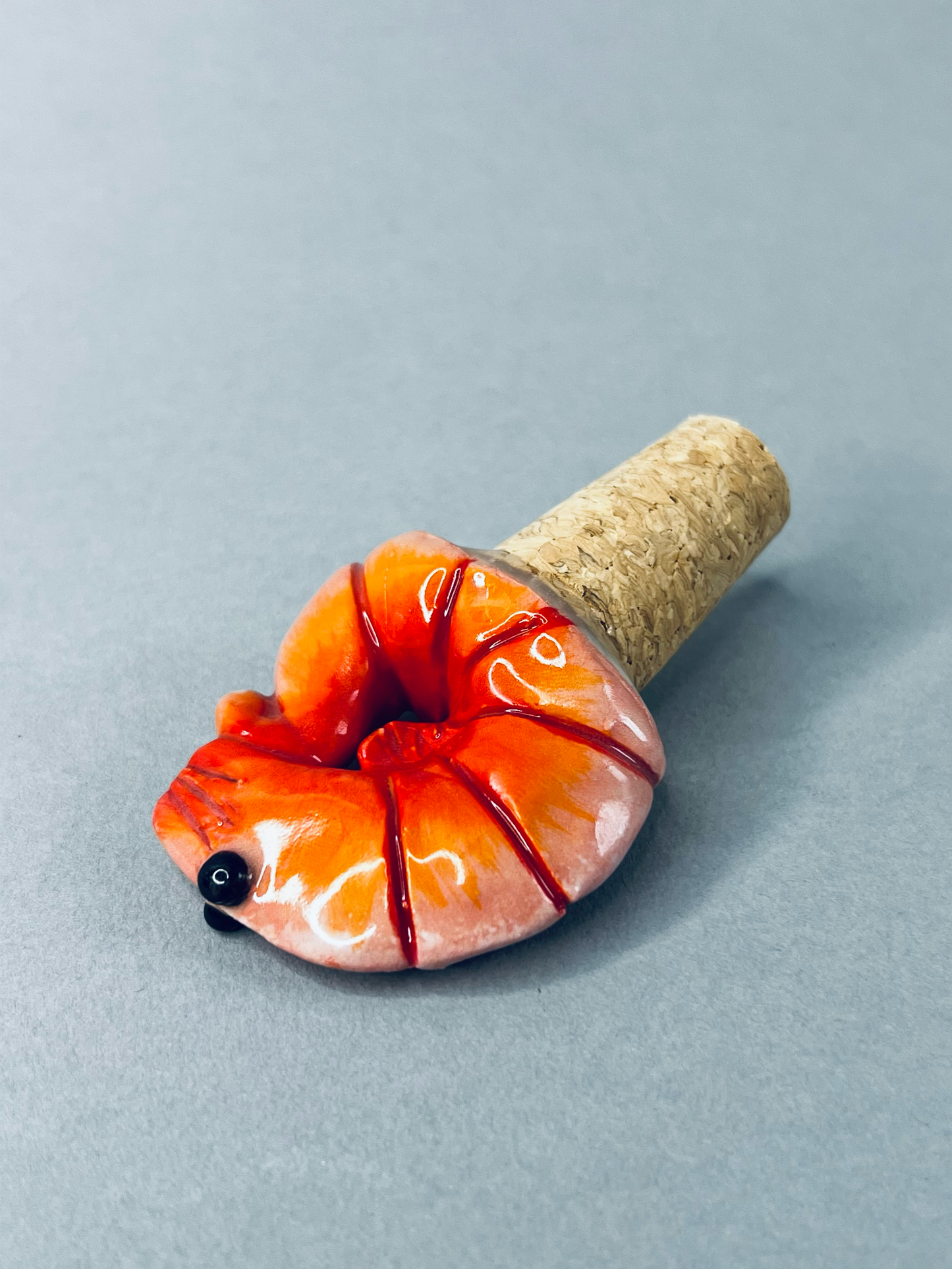 Prawn Bottle Stopper